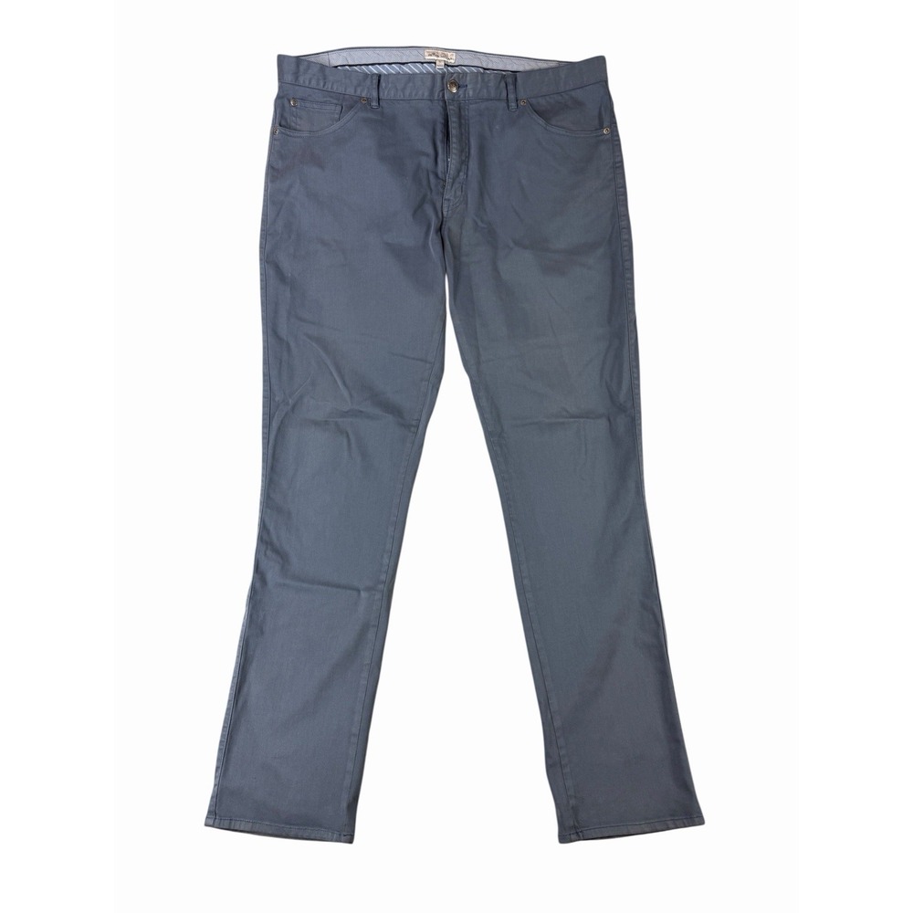 Peter Millar Crown Sport 5 Pocket Golf Pants Mens Size 40 Blue Stretch